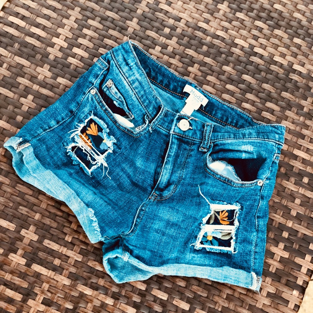 jean shorts